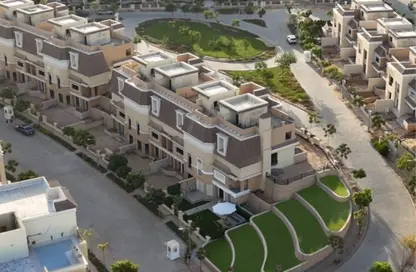 Villa - 4 Bedrooms - 3 Bathrooms for sale in Croons Sarai - Sarai - Mostakbal City Compounds - Mostakbal City - Future City - Cairo