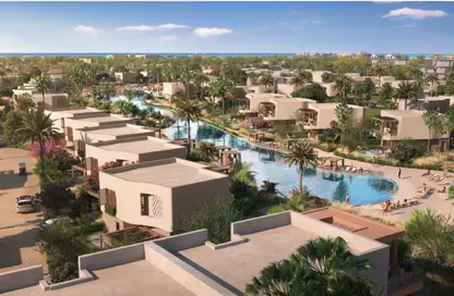 Chalet - 2 Bedrooms - 3 Bathrooms for sale in Ramla - Ras Al Hekma - North Coast