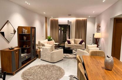 Apartment - 2 Bedrooms - 2 Bathrooms for rent in Lake View - 5th Settlement Compounds - The 5th Settlement - New Cairo City - Cairo
