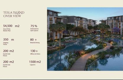 Apartment - 4 Bedrooms - 3 Bathrooms for sale in Tesla Residence - Al Wahat Road - 6 October City - Giza Apartment - 4 Bedrooms - 3 Bathrooms for sale in Tesla Residence - Al Wahat Road - 6 October City - Giza