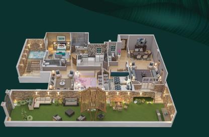 Apartment - 4 Bedrooms - 3 Bathrooms for sale in Bait Alwatan - The 5th Settlement - New Cairo City - Cairo