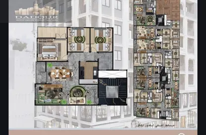 Apartment - 3 Bedrooms - 2 Bathrooms for sale in Gadeela Area - Al Mansoura - Al Daqahlya