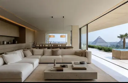 شقق فندقية - غرفة نوم - 2 حمامات للبيع في بيراميدز هيلز - طريق مصر اسكندرية الصحراوي - مدينة 6 أكتوبر - الجيزة