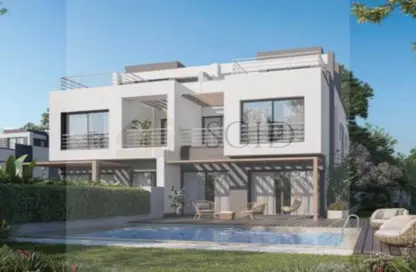 Twin House - 3 Bedrooms - 3 Bathrooms for sale in Palm Hills New Cairo - 5th Settlement Compounds - The 5th Settlement - New Cairo City - Cairo