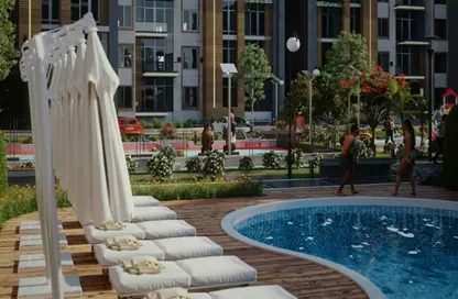 Apartment - 2 Bedrooms - 2 Bathrooms for sale in Valencia Valley - Al Andalus District - New Cairo City - Cairo