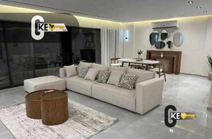 Apartment - 3 Bedrooms - 3 Bathrooms for rent in Lake View - 5th Settlement Compounds - The 5th Settlement - New Cairo City - Cairo