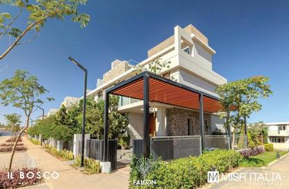 Townhouse - 4 Bedrooms - 3 Bathrooms for sale in IL Bosco - New Capital Compounds - New Capital City - Cairo