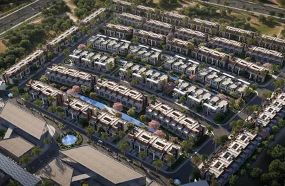 Townhouse - 4 Bedrooms - 3 Bathrooms for sale in Belong Villa Community - Al Wahat Road - 6 October City - Giza