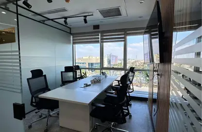 Office Space - 4 Bedrooms - 2 Bathrooms for rent in American University Housing District - 5th Settlement Compounds - The 5th Settlement - New Cairo City - Cairo