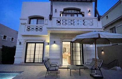 Villa - 5 Bedrooms - 5 Bathrooms for rent in Garden Residence - Hyde Park - New Cairo City - Cairo