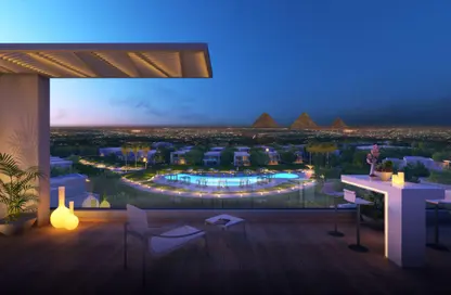 Penthouse - 2 Bedrooms - 2 Bathrooms for sale in Ivoire - Sheikh Zayed City - Giza