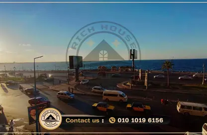 شقة - 2 غرف نوم - 2 حمامات للبيع في طريق الجيش - كامب شيزار - حي وسط - الاسكندرية