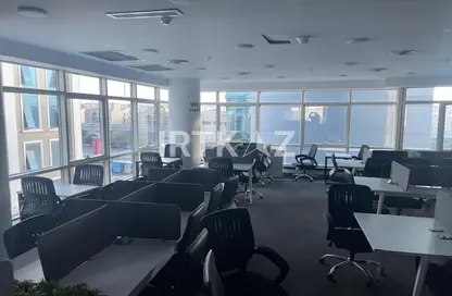 Office Space - 1 Bedroom - 1 Bathroom for rent in Bank Center Street - South Teseen St. - The 5th Settlement - New Cairo City - Cairo