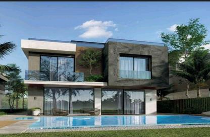 Villa - 3 Bedrooms - 4 Bathrooms for sale in Sun Capital - Fayoum Desert road - 6 October City - Giza