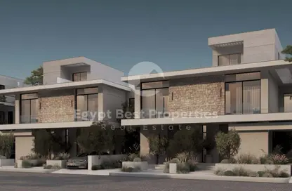 Townhouse - 3 Bedrooms - 3 Bathrooms for sale in Hills of one - New Zayed City - Sheikh Zayed City - Giza Townhouse - 3 Bedrooms - 3 Bathrooms for sale in Hills of one - New Zayed City - Sheikh Zayed City - Giza