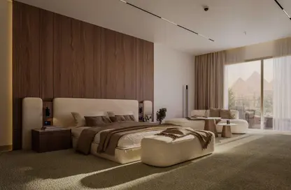 شقق فندقية - غرفة نوم - 1 حمام للبيع في طريق الفيوم الصحراوى - مدينة 6 أكتوبر - الجيزة