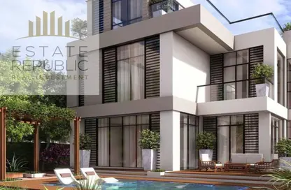 فيلا - 5 غرف نوم - 5 حمامات للبيع في كومباوند سعاده - مدينة القاهرة الجديدة - القاهرة