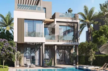 Townhouse - 3 Bedrooms - 3 Bathrooms for sale in Badya Palm Hills - 6 October Compounds - 6 October City - Giza