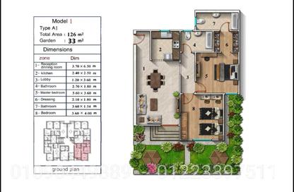 Apartment - 2 Bedrooms - 2 Bathrooms for sale in Belbeis Road   Road 10 - 3rd District - Obour City - Qalyubia