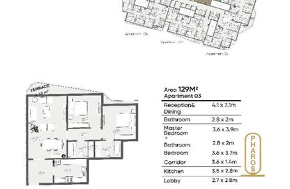 Apartment - 2 Bedrooms - 2 Bathrooms for sale in The One - Smouha - Hay Sharq - Alexandria