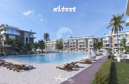 Chalet - 2 Bedrooms - 2 Bathrooms for sale in Azha North - Ras Al Hekma - North Coast