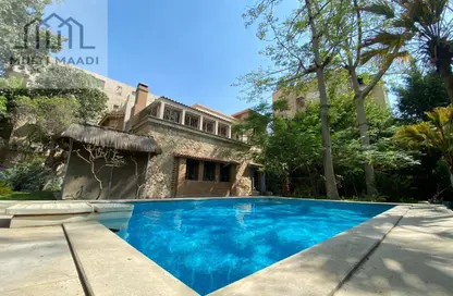 فيلا - 5 غرف نوم - 4 حمامات للايجار في شارع 82 - المعادي - حي المعادي - القاهرة