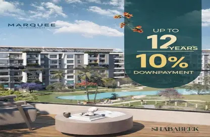 Apartment - 1 Bedroom - 1 Bathroom for sale in Shababeek compound - New Cairo City - Cairo