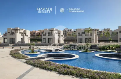 Townhouse - 3 Bedrooms - 3 Bathrooms for sale in Makadi Heights - Makadi Orascom Resort - Makadi - Hurghada - Red Sea