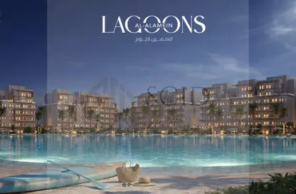 شاليه - 2 غرف نوم - 2 حمامات للبيع في نورث ايدج تاورز - مدينة العلمين الجديدة - العلمين - الساحل الشمالي