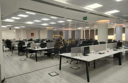Office Space - Studio - 7+ Bathrooms for rent in Mohamed Naguib Axis - North Investors Area - New Cairo City - Cairo