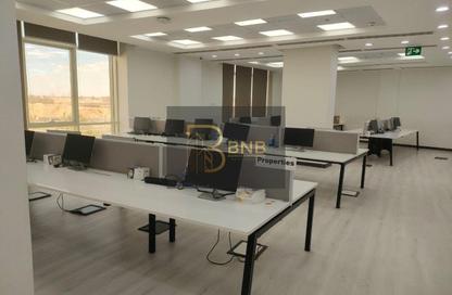 Office Space - Studio - 7+ Bathrooms for rent in Mohamed Naguib Axis - North Investors Area - New Cairo City - Cairo