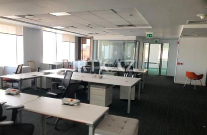 Office Space - Studio - 1 Bathroom for rent in Bank Center Street - South Teseen St. - The 5th Settlement - New Cairo City - Cairo
