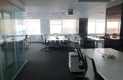 Office Space - Studio - 1 Bathroom for rent in Bank Center Street - South Teseen St. - The 5th Settlement - New Cairo City - Cairo
