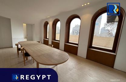 Office Space - Studio - 6 Bathrooms for rent in Bahaa Eldeen Krakoush St. - Zamalek - Cairo