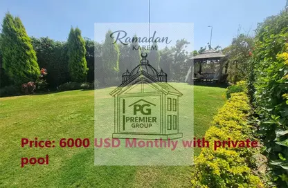 فيلا - 6 غرف نوم - 7 حمامات للايجار في كايرو فيستيفال سيتى - المستثمرين الشمالية - مدينة القاهرة الجديدة - القاهرة