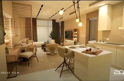 Apartment - 1 Bedroom - 2 Bathrooms for sale in Arkan Palm 205 - Sheikh Zayed Compounds - Sheikh Zayed City - Giza