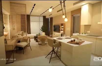 شقة - غرفة نوم - 2 حمامات للبيع في 205 اركان بالم - كمبوندات الشيخ زايد - الشيخ زايد - الجيزة