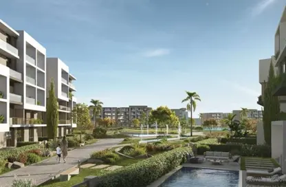 شقة - 3 غرف نوم - 3 حمامات للبيع في كمبوند تيراس - كمبوندات الشيخ زايد - الشيخ زايد - الجيزة