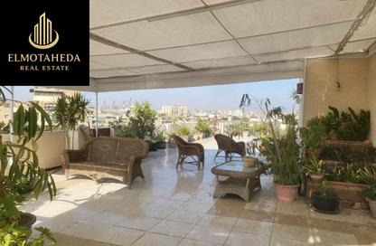 Roof - 2 Bedrooms - 1 Bathroom for rent in Degla Square - Degla - Hay El Maadi - Cairo