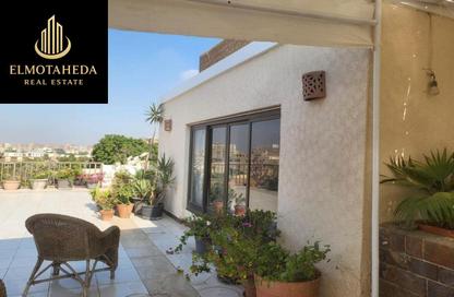 Roof - 2 Bedrooms - 1 Bathroom for rent in Degla Square - Degla - Hay El Maadi - Cairo