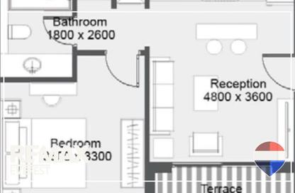 Apartment - Studio - 1 Bathroom for sale in Ashgar Residence - Hay El Ashgar - Al Wahat Road - 6 October City - Giza