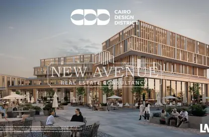 Office Space - 1 Bedroom - 1 Bathroom for sale in One Ninety - South Teseen St. - The 5th Settlement - New Cairo City - Cairo