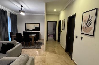 Apartment - 2 - 2 for rent in Palm Hills Village Gate - South Investors Area - New Cairo City - Cairo