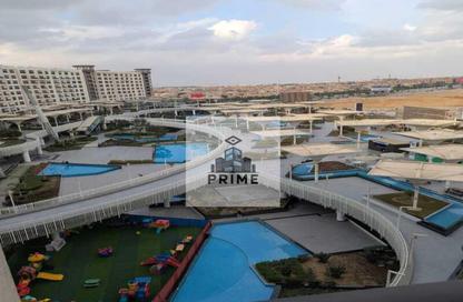 Apartment - 1 Bedroom - 1 Bathroom for rent in American University Housing District - 5th Settlement Compounds - The 5th Settlement - New Cairo City - Cairo