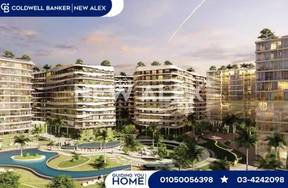 شقة - 3 غرف نوم - 2 حمامات للبيع في سكاي لاين - سموحة - حي شرق - الاسكندرية