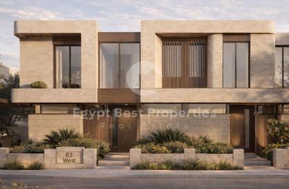 Twin House - 3 Bedrooms - 4 Bathrooms for sale in Village West - Sheikh Zayed Compounds - Sheikh Zayed City - Giza