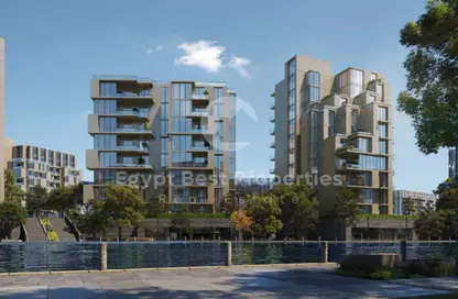 Clinic - 3 Bedrooms - 2 Bathrooms for sale in Arkan Palm 205 - Sheikh Zayed Compounds - Sheikh Zayed City - Giza