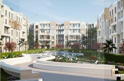 Apartment - 4 Bedrooms - 4 Bathrooms for sale in Aqmar - Al Wahat Road - 6 October City - Giza
