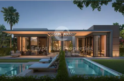 فيلا - 3 غرف نوم - 3 حمامات للبيع في سوان ليك غرب - كمبوندات 6 أكتوبر - مدينة 6 أكتوبر - الجيزة