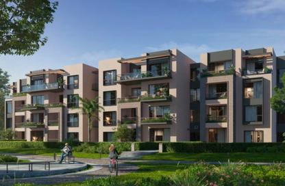 Apartment - 2 Bedrooms - 2 Bathrooms for sale in Garden Lakes - 6 October Compounds - 6 October City - Giza